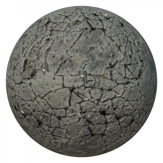 PBR texture asphalt 4K